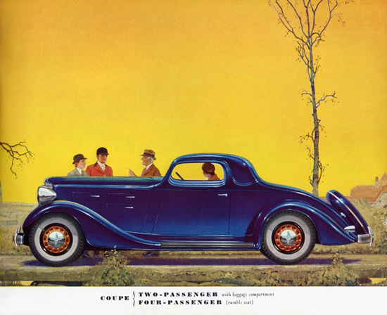 LaFayette Two Door Four P Coupe 1934 | Vintage Cars 1891-1970