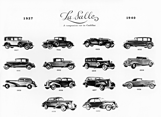 LaSalle Evolution 1927 To 1940 | Vintage Cars 1891-1970