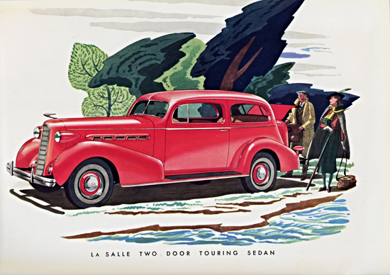 LaSalle Two Door Touring Sedan 1936 | Vintage Cars 1891-1970