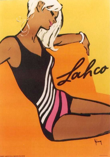 Lahco Switzerland Swim Suits 1960s | Sex Appeal Vintage Ads and Covers 1891-1970