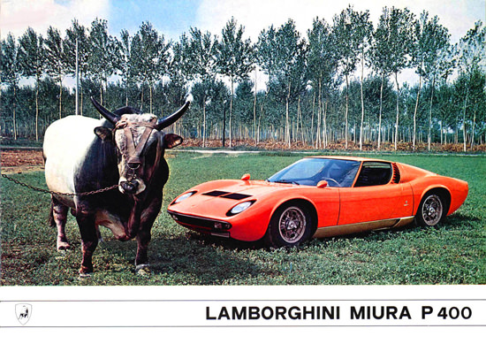 Lamborghini Miura P 400 Model 1967 | Vintage Cars 1891-1970