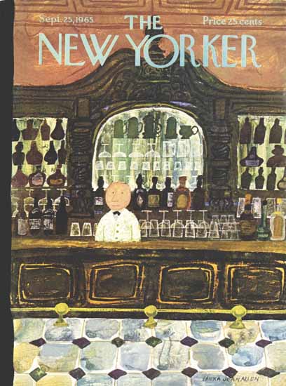 Laura Jean Allen The New Yorker 1965_09_25 Copyright | The New Yorker Graphic Art Covers 1946-1970