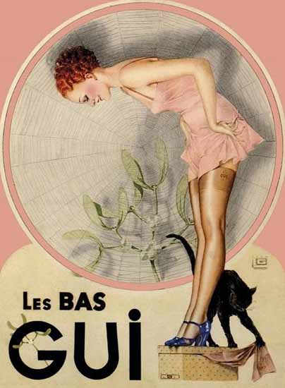 Le Bas Gui Stockings Ad Sex Appeal | Sex Appeal Vintage Ads and Covers 1891-1970