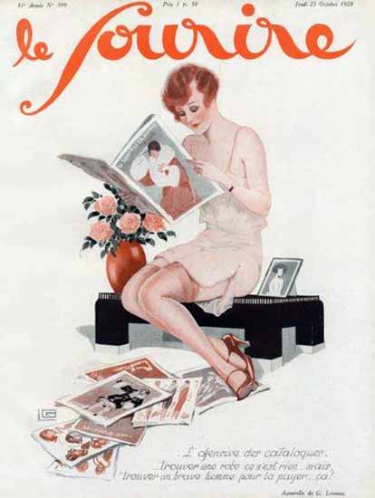 Le Sourire 1928 Catalogues Georges Leonnec | Sex Appeal Vintage Ads and Covers 1891-1970