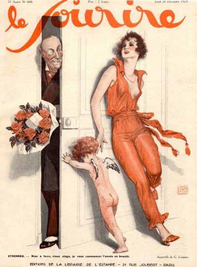 Le Sourire 1929 Etonner Georges Leonnec | Sex Appeal Vintage Ads and Covers 1891-1970