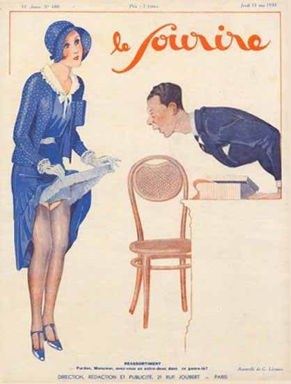 Le Sourire 1930 Mai 15 Georges Leonnec | Sex Appeal Vintage Ads and Covers 1891-1970