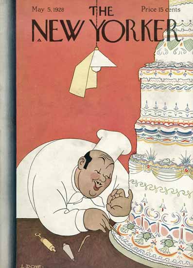 Leonard Dove The New Yorker 1928_05_05 Copyright | The New Yorker Graphic Art Covers 1925-1945