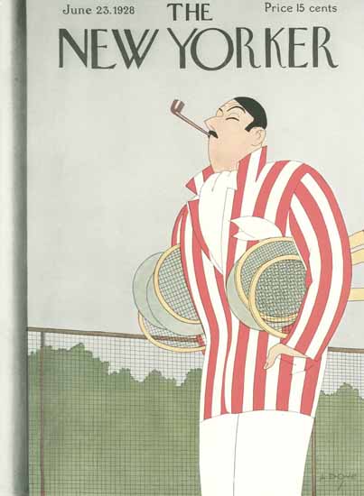 Leonard Dove The New Yorker 1928_06_23 Copyright | The New Yorker Graphic Art Covers 1925-1945