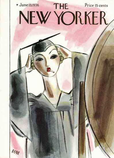 Leonard Dove The New Yorker 1936_06_13 Copyright | The New Yorker Graphic Art Covers 1925-1945