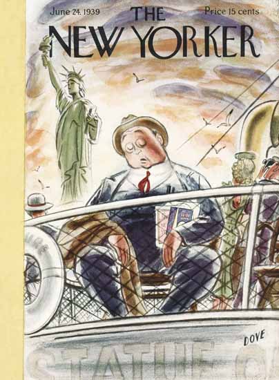 Leonard Dove The New Yorker 1939_06_24 Copyright | The New Yorker Graphic Art Covers 1925-1945