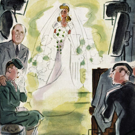 Leonard Dove The New Yorker 1947_09_27 Copyright crop | Best of Vintage Cover Art 1900-1970