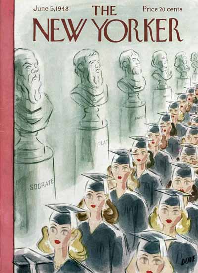 Leonard Dove The New Yorker 1948_06_05 Copyright | The New Yorker Graphic Art Covers 1946-1970