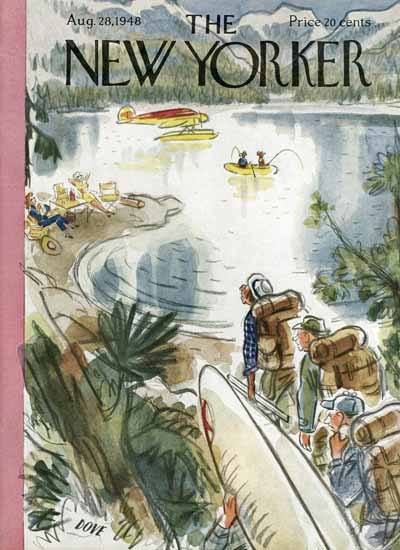 Leonard Dove The New Yorker 1948_08_28 Copyright | The New Yorker Graphic Art Covers 1946-1970