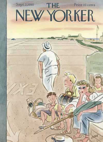 Leonard Dove The New Yorker 1950_09_02 Copyright | The New Yorker Graphic Art Covers 1946-1970