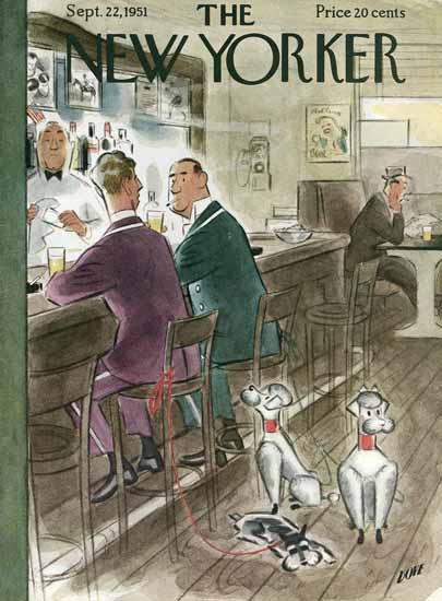 Leonard Dove The New Yorker 1951_09_22 Copyright | The New Yorker Graphic Art Covers 1946-1970