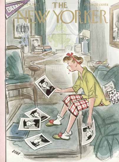 Leonard Dove The New Yorker 1952_05_24 Copyright | The New Yorker Graphic Art Covers 1946-1970