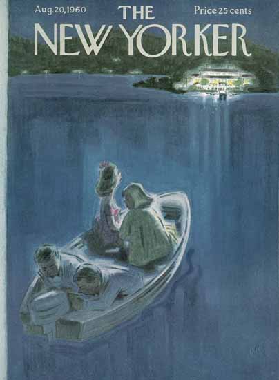 Leonard Dove The New Yorker 1960_08_20 Copyright | The New Yorker Graphic Art Covers 1946-1970