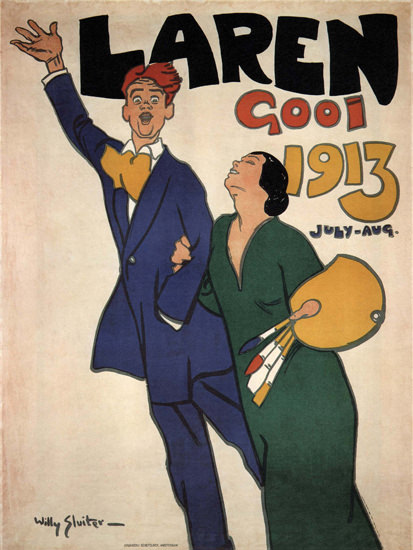 Laren Gooi 1913 Netherlands | Sex Appeal Vintage Ads and Covers 1891-1970