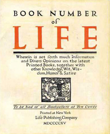 Life Magazine Copyright 1915 Book Number Wisdom Humor | Vintage Ad and Cover Art 1891-1970