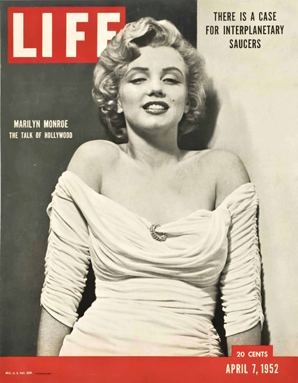 Life Magazine Copyright 1952-04 Marilyn Monroe Talk | Sex Appeal Vintage Ads and Covers 1891-1970