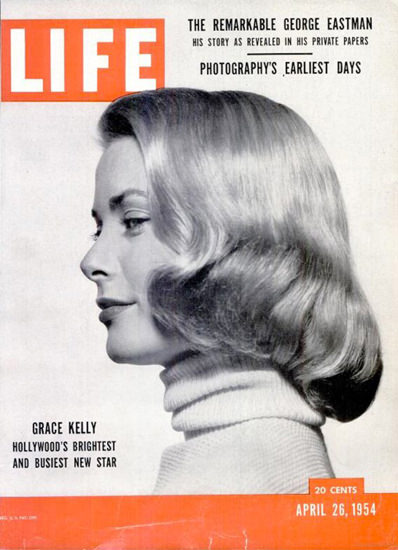 Life Magazine Copyright 1954 Grace Kelly | Sex Appeal Vintage Ads and Covers 1891-1970