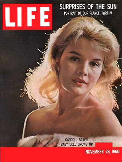 Life Magazine Copyright 1960 Carroll Baker Doll Grows Up | Sex Appeal Vintage Ads and Covers 1891-1970