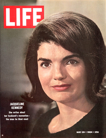 Life Magazine Copyright 1964 Jacqueline Kennedy | Mad Men Art | Vintage ...