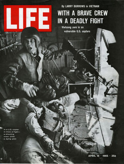 Life Magazine Copyright 1965 Vietnam In A Deadly Fight | Vintage Ad and Cover Art 1891-1970