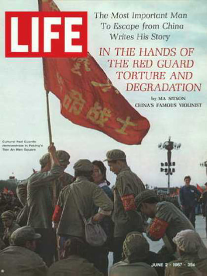 Life Magazine Copyright 1967 Chinas Cultural Red Guards | Vintage Ad and Cover Art 1891-1970