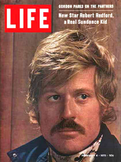 Life Magazine Copyright 1970 Robert Redford Sundance Kid | Sex Appeal Vintage Ads and Covers 1891-1970