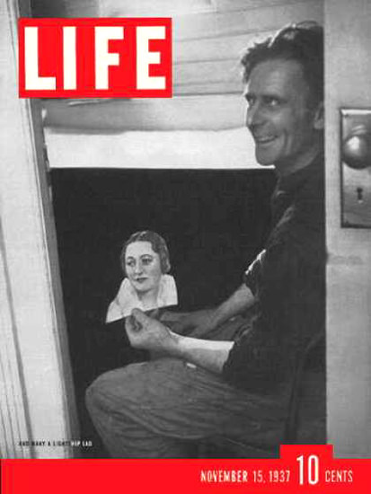 Life Magazine Cover Copyright 1937 Waiting For Wallis | Sex Appeal Vintage Ads and Covers 1891-1970