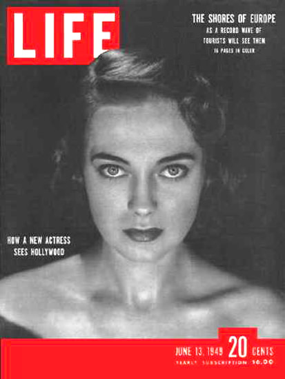 Life Magazine Cover Copyright 1949 Marta Toren | Sex Appeal Vintage Ads and Covers 1891-1970