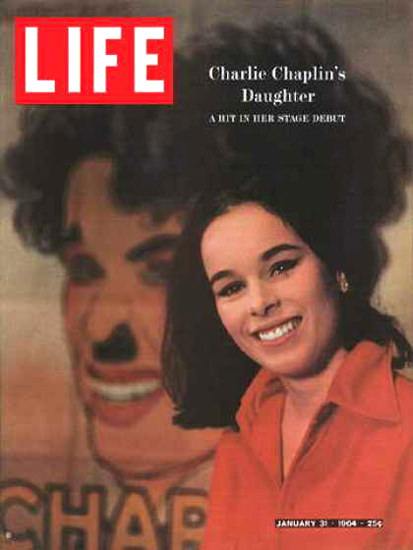 Life Magazine Cover Copyright 1964 Geraldine Chaplin | Sex Appeal Vintage Ads and Covers 1891-1970