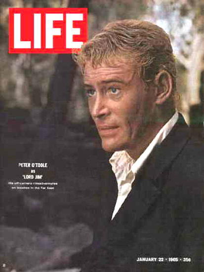 Life Magazine Cover Copyright 1965 Peter O Toole | Sex Appeal Vintage Ads and Covers 1891-1970