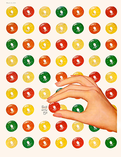 Life Savers Candy Still Only Five Cents | Sex Appeal Vintage Ads and Covers 1891-1970