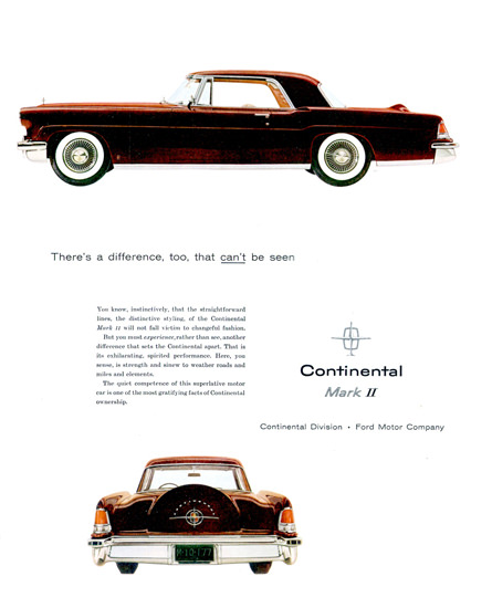 Lincoln Continental Mark II 1956 | Vintage Cars 1891-1970