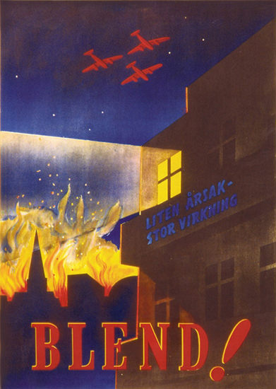 Liten Arsak Stor Virkning Blend | Vintage War Propaganda Posters 1891-1970