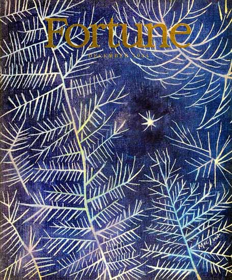 Loren MacIver Fortune Magazine December 1944 Copyright | Fortune Magazine Graphic Art Covers 1930-1959