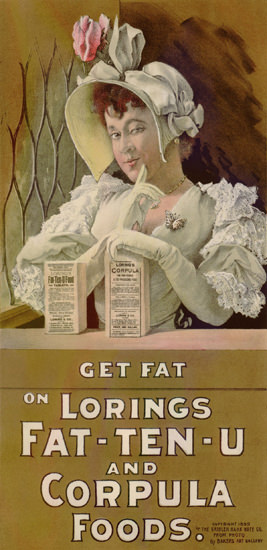 Lorings Get Fat-Ten-U Corpula Foods 1895 | Vintage Ad and Cover Art 1891-1970