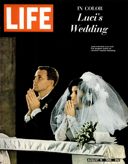 Luci Baines Johnson Turpin Nugent 19 Aug 1966 Copyright Life Magazine | Life Magazine Color Photo Covers 1937-1970