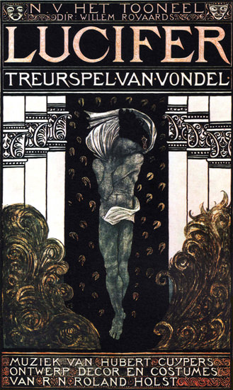 Lucifer Treurspel Van Vondel Hubert Cuypers | Vintage Ad and Cover Art 1891-1970