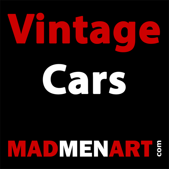 Mad Men Art Vintage Cars | Vintage Cars 1891-1970