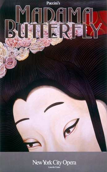 Madama Butterfly Giacomo Puccini New York | Sex Appeal Vintage Ads and Covers 1891-1970