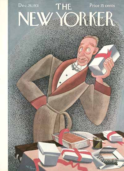 Madeline S Pereny The New Yorker 1931_12_26 Copyright | The New Yorker Graphic Art Covers 1925-1945