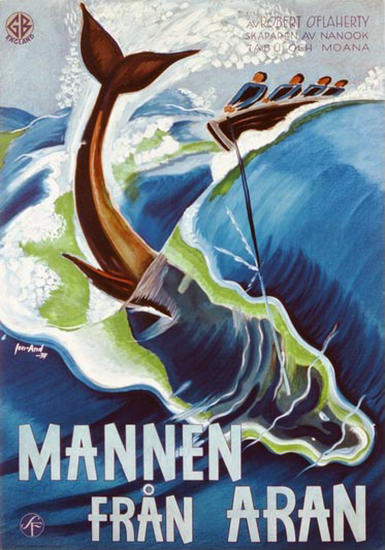 Mannen Fran Aran J Olsens | Vintage Ad and Cover Art 1891-1970