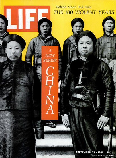 Mao Violent Cultural Revolution 23 Sep 1966 Copyright Life Magazine | Life Magazine Color Photo Covers 1937-1970