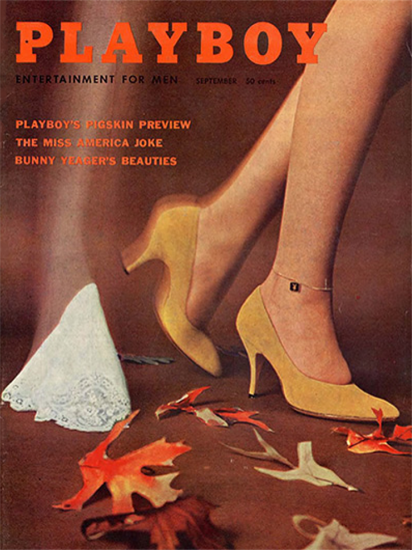 Marianne Gaba Playboy Magazine 1959-09 Copyright Sex Appeal | Sex Appeal Vintage Ads and Covers 1891-1970