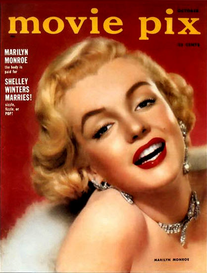 Marilyn Monroe Movie Pix Cover | Sex Appeal Vintage Ads and Covers 1891-1970