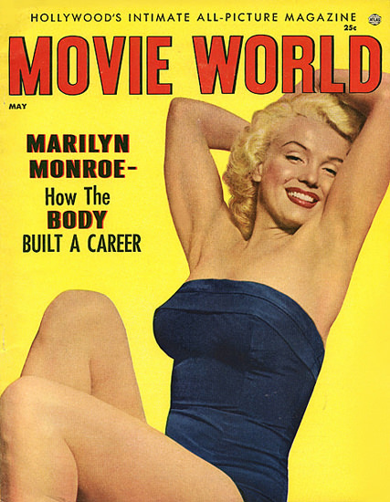 Marilyn Monroe Movie World Body Built A Career | Sex Appeal Vintage Ads and Covers 1891-1970