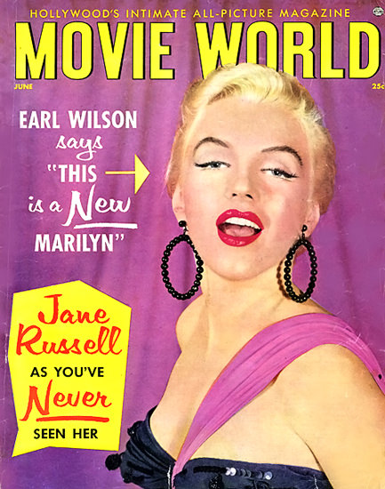 Marilyn Monroe Movie World Cover A New Marilyn | Sex Appeal Vintage Ads and Covers 1891-1970